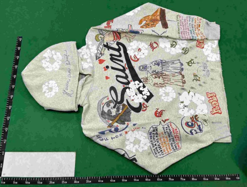 Supreme & Saint Michael & Oldschool Hoodie - 4