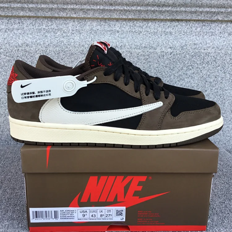 Jordan 1 shoes travis scott
