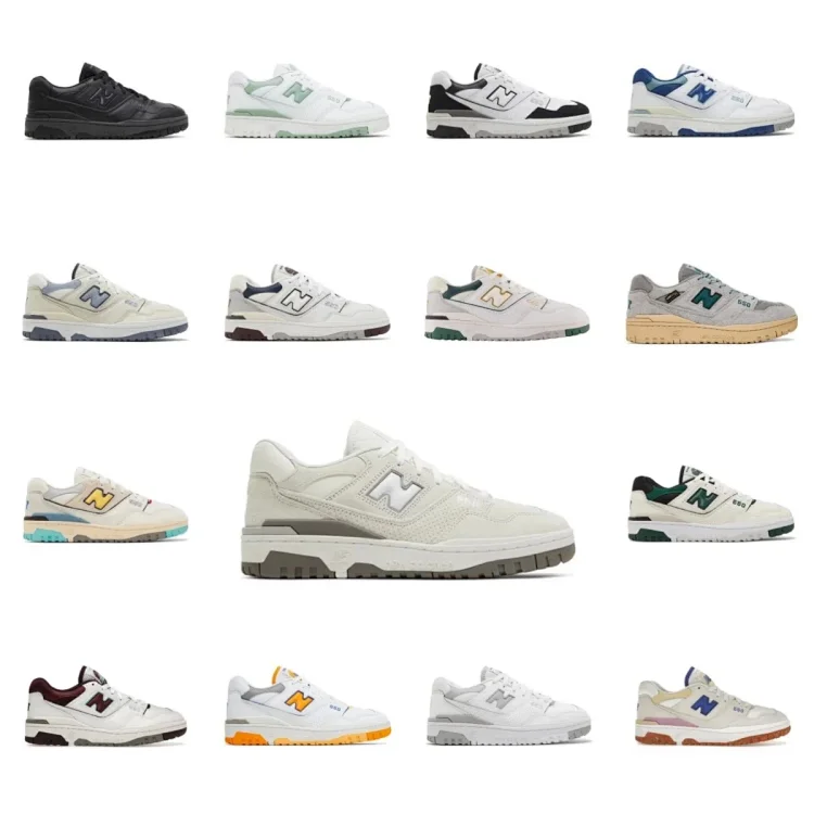  New Balances 550 shoes