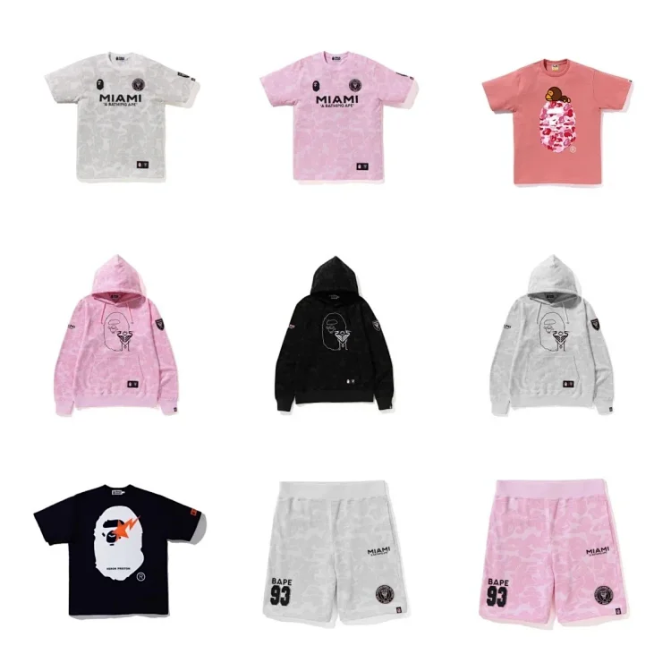  Bape Tee Shorts