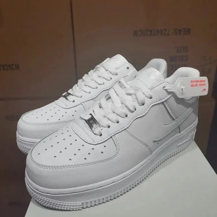  Nike AF1 White Black Supreme OW