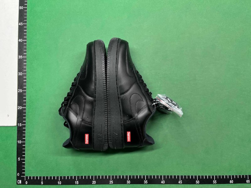  Nike AF1 White Black Supreme OW - 4