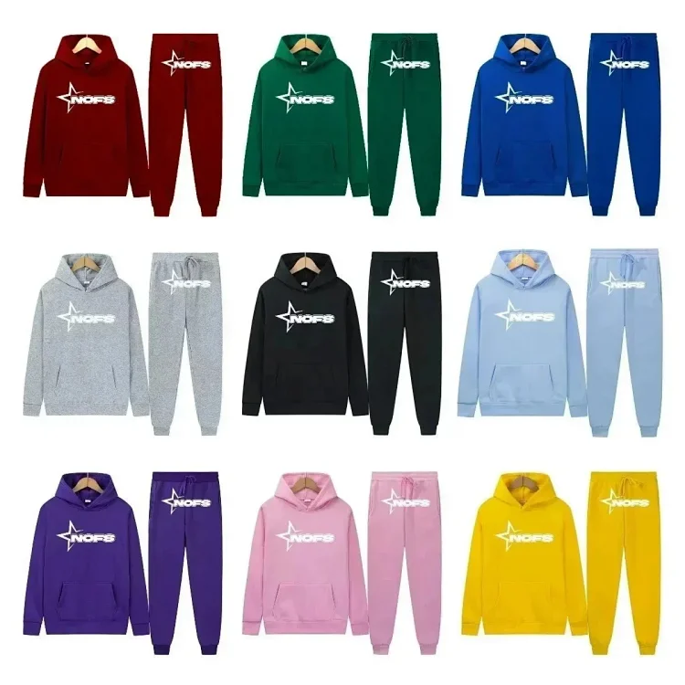 Nofs Hoodie Set  Sweatshirt suit