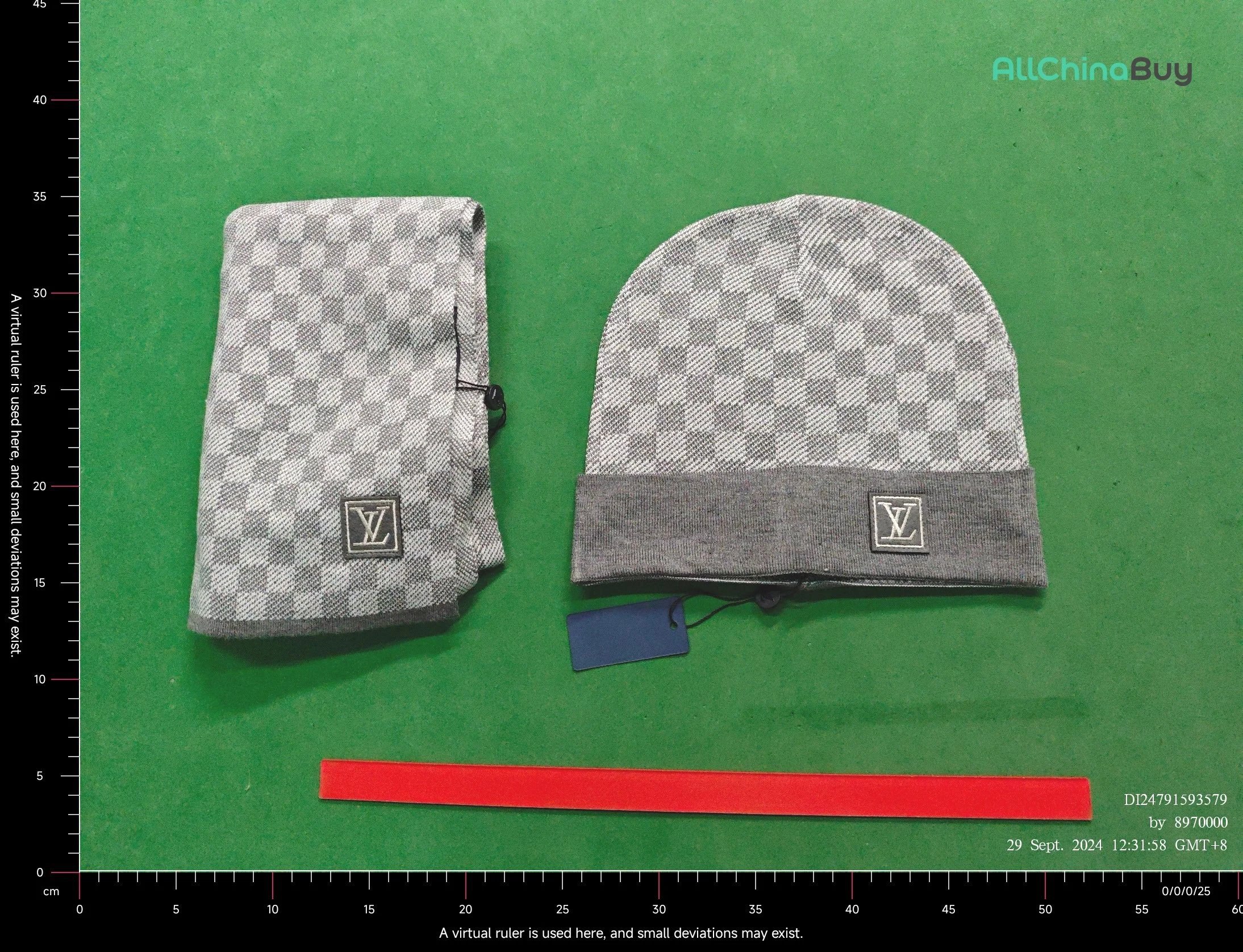  LV scarf & Beanie - 4