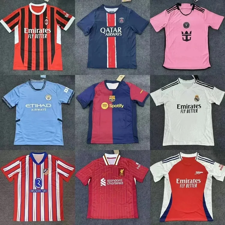  European club 24-25 football jerseys(High version)