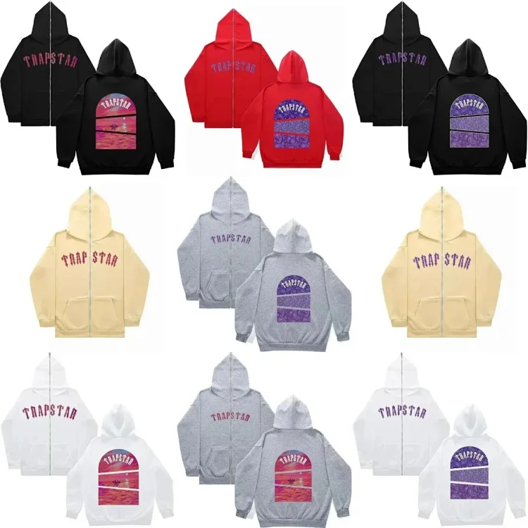Trapstar hoodie  (40 colores TOP)【high quality】