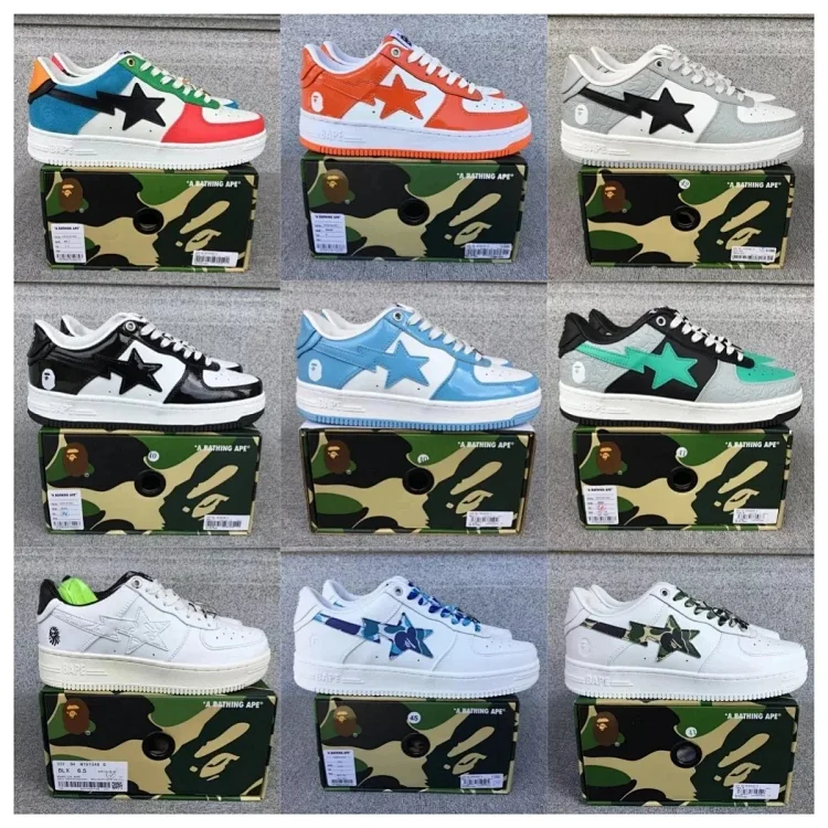  bape shoes (12 CP)
