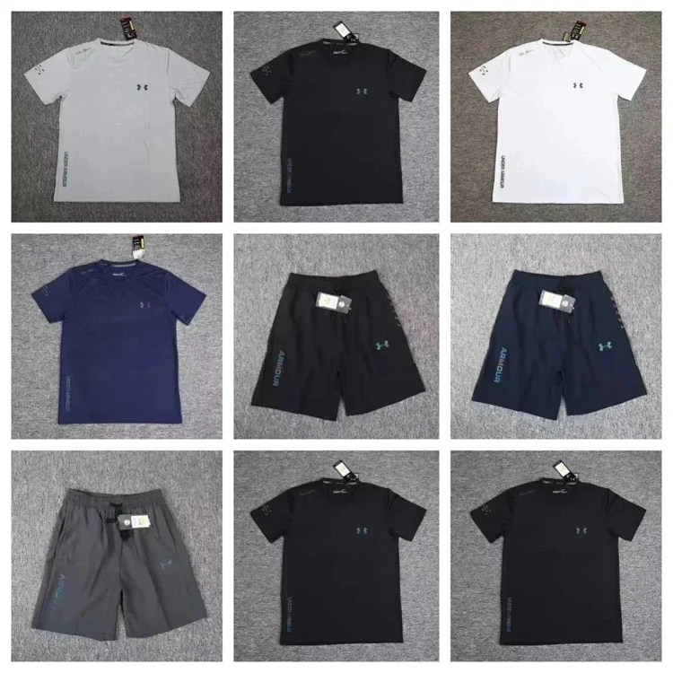 Under Armor short sleeves and shorts