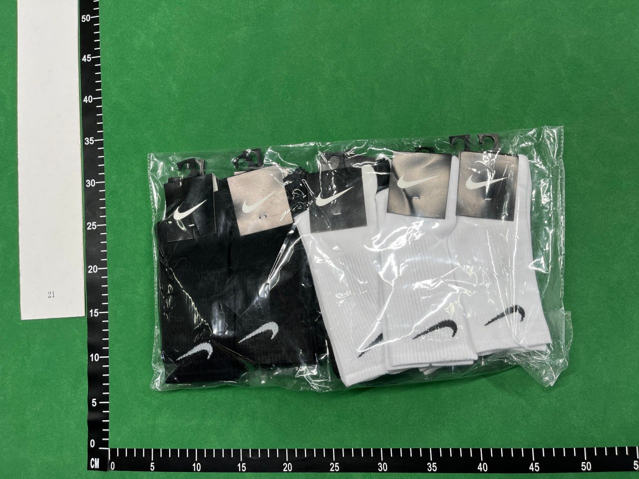 10 pairs of socks                                                                                                - 5