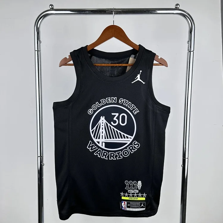 MIchael Jordan Black Tank Top Basketball Vest