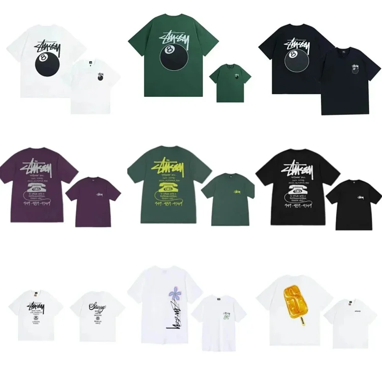 Stussy T-shirt ( 40 + styles)【high quality】