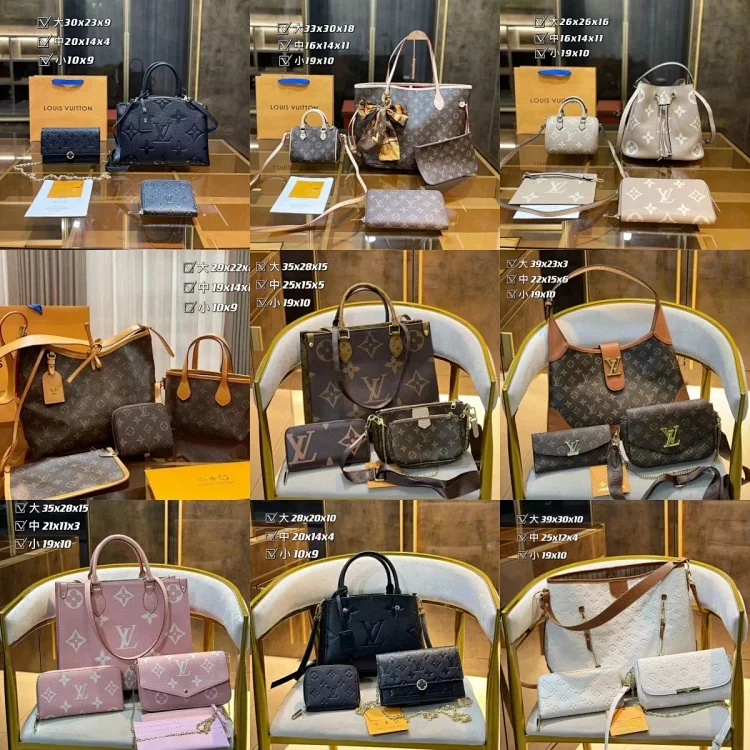  Louis Vuitton bags  (40 CP)