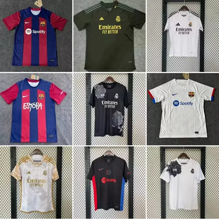 Real Madrid and Barcelona