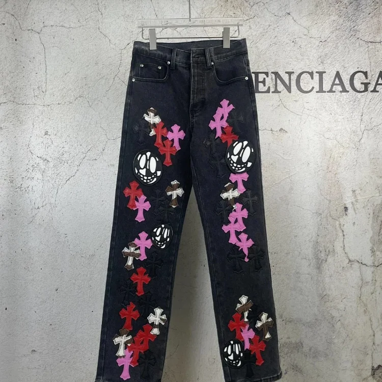  Amexnocap&Chrome Hearts Jeans