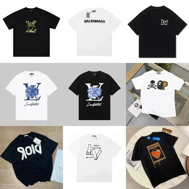 LV Balenciaga T-shirt