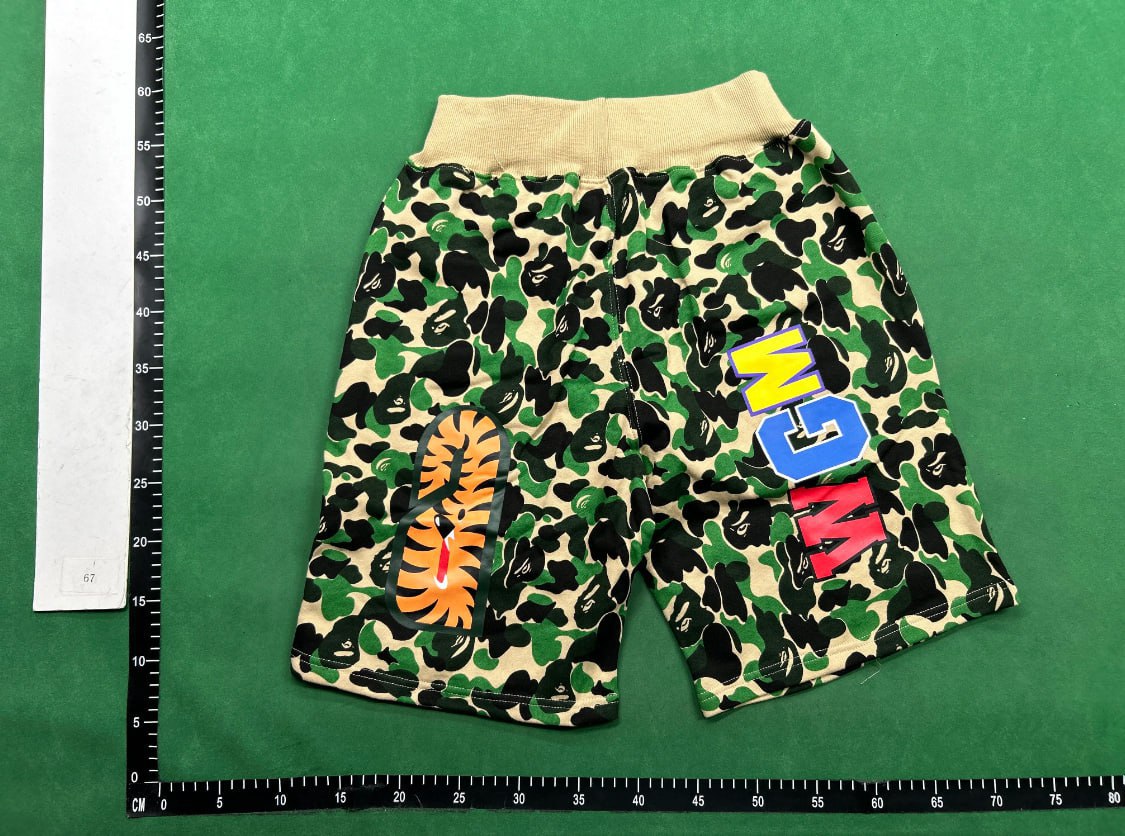 BAPE A BATHING APE SHORTS - 3