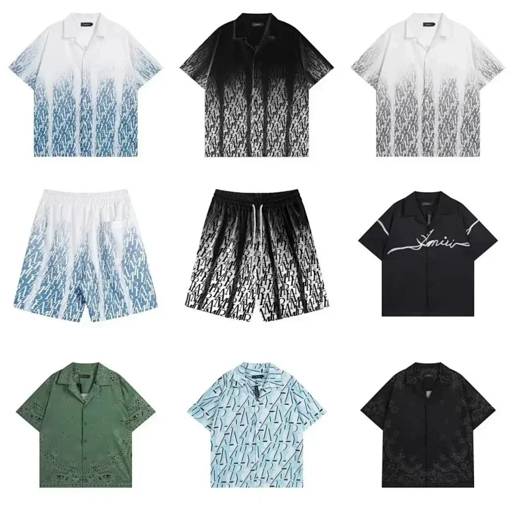 AMIRI set&shorts&t-shirt