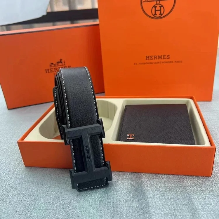  LV belt wallet gift box