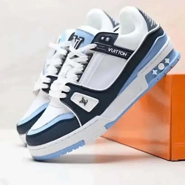Louis vuitton LV Trainer Footprint Soccer（36 STYLE OG）