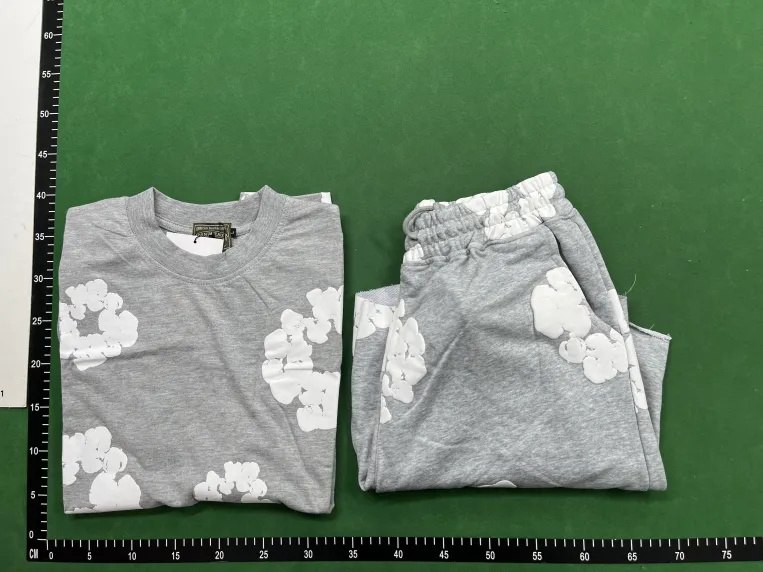  Denim Tears T-Shirt Tee + Shorts Set  (Style 30+)  - 2
