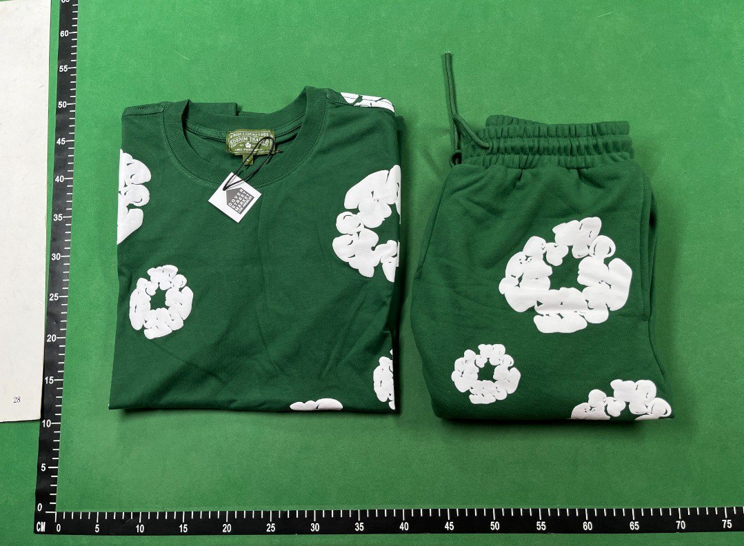  Denim Tears T-Shirt Tee + Shorts Set  (Style 30+)  - 3