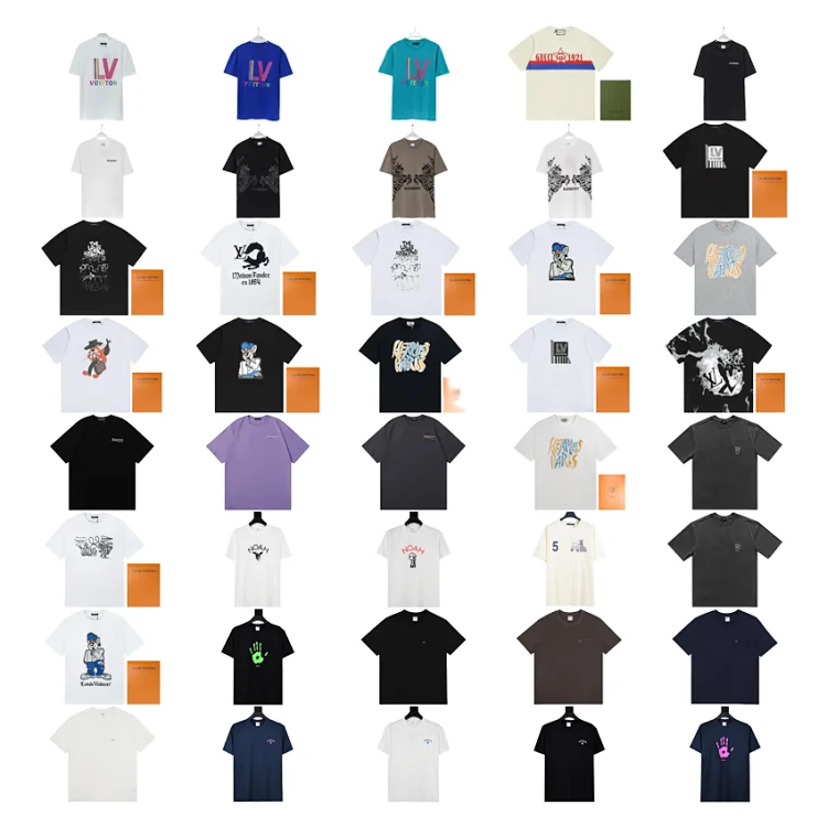 LV  Dior  Balenciaga T-shirt