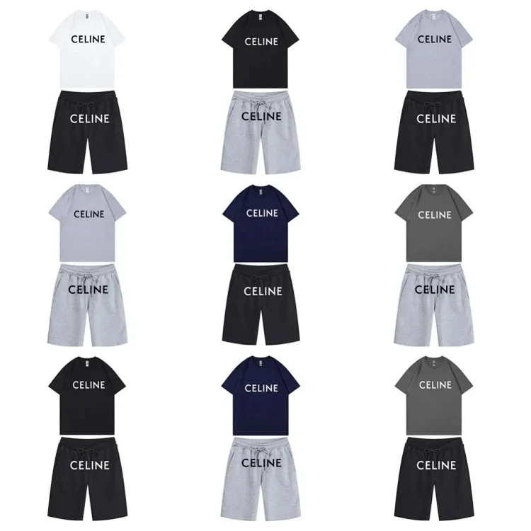 CELINE T-shirtTEE & Shorts Summer