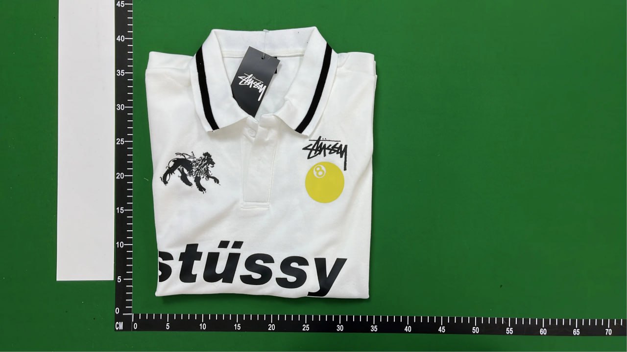Stussy Polo T-shirt            ) - 3