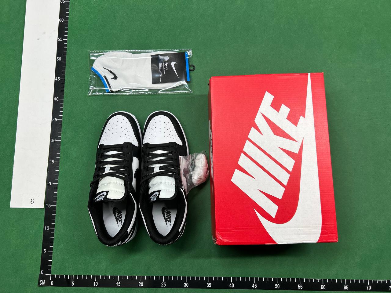  NIKE DUNK LOW University Blue SB Panda shoes - 2