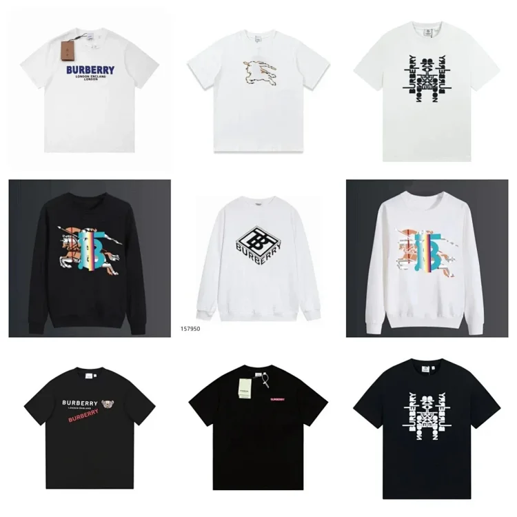  Burberry T-shirt CollectionteeCamiseta
