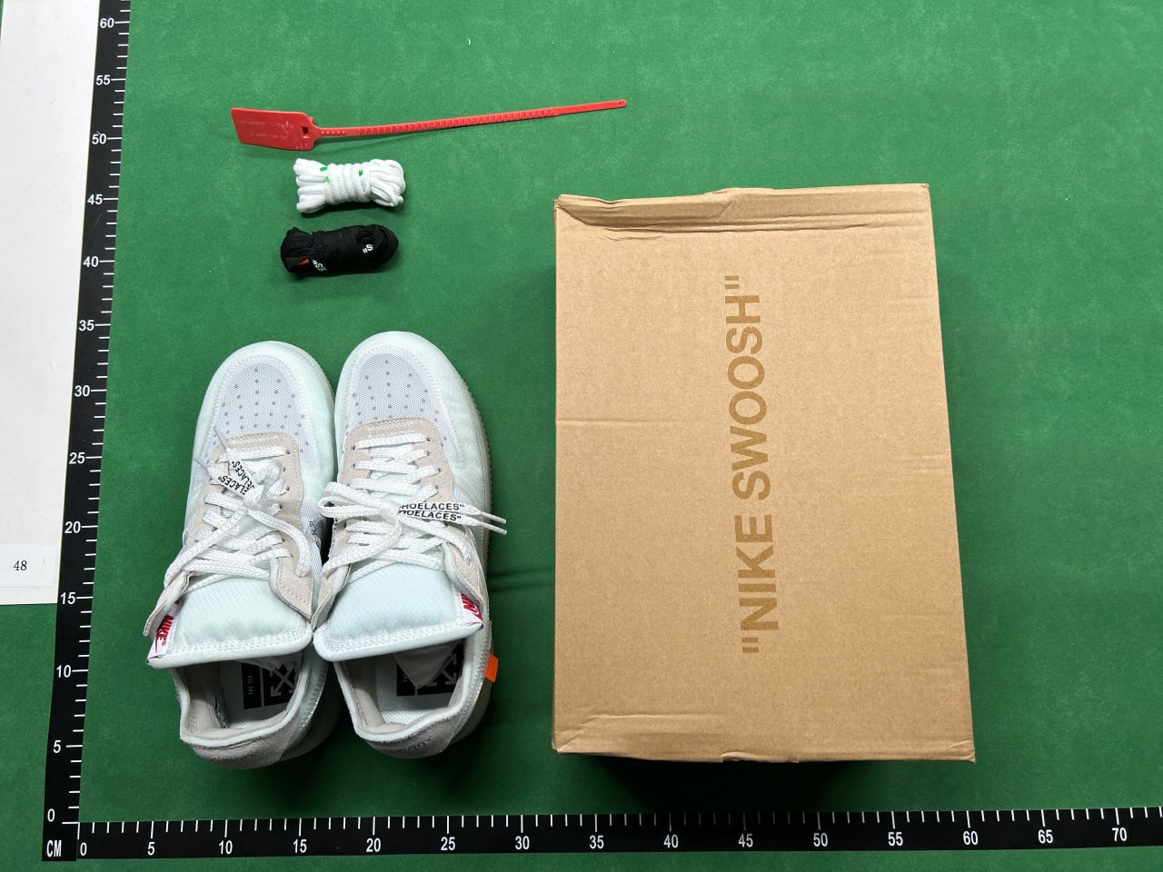 TOP-OFF WHITE×NK AF1 - 3