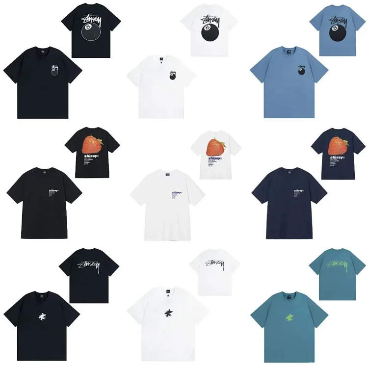 Stussy short sleeve (31 colors)
