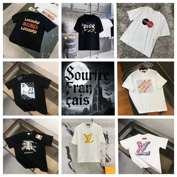 LVDiorBalenciaga T-shirt（40 STYLE TOP）
