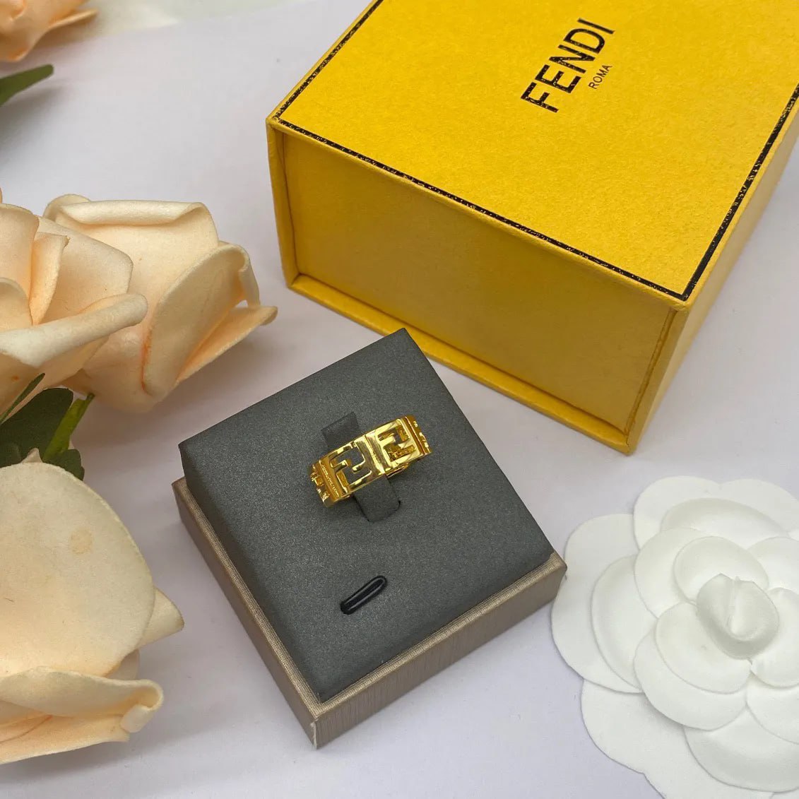 Fendi FF Logo Ring [2 styles] - 3