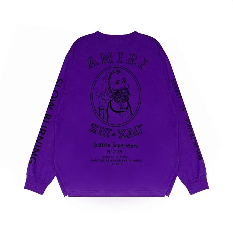 Amiri Zig-Zag Long Sleeve Sweatshirt [15 styles] - 3