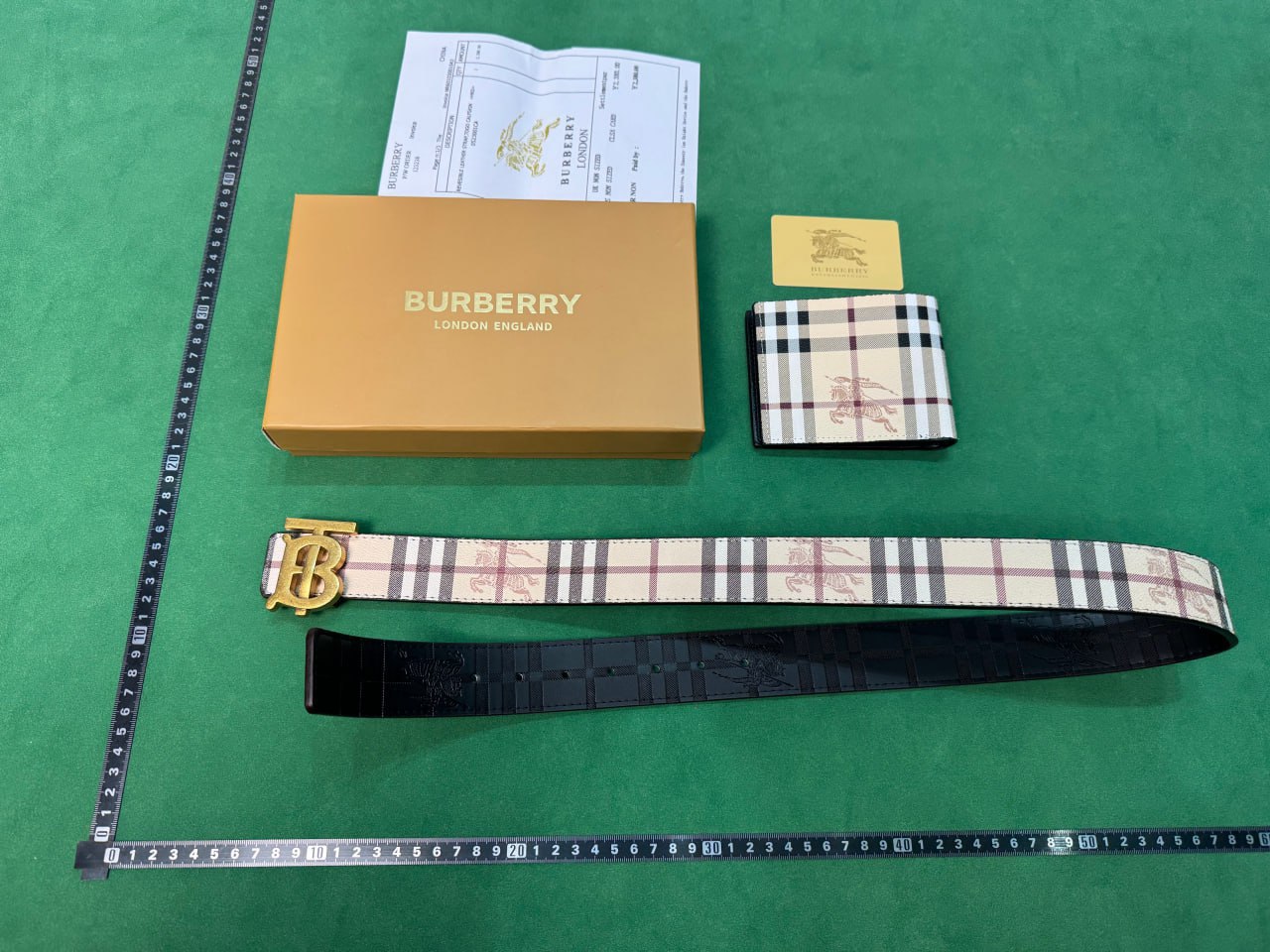 Burberry Vintage Check Belt [40 styles] - 2