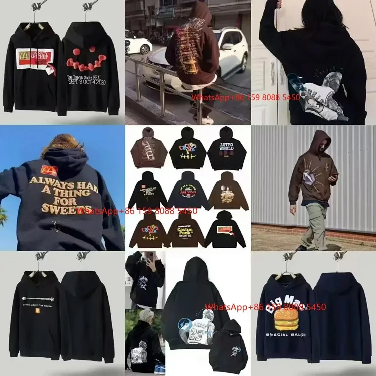 NTravis Scott Hoodie( 40 style TOP） 