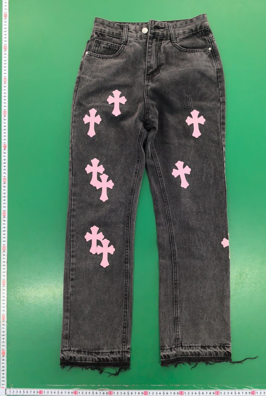 chrome hearts jeans Pants  - 5